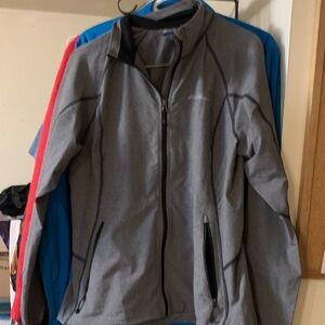 Eddie Bauer Men's Gray Performance Jacket. Size M